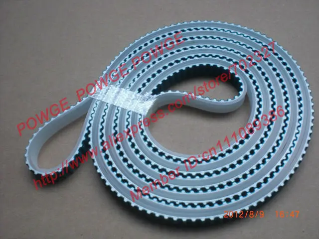 Powge correia síncrona aberta, dente arco preto