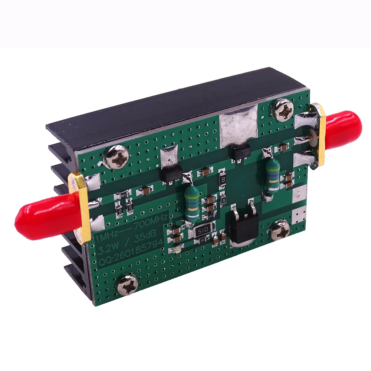 

1PCS New Arrival 1MHz-700MHZ 3.2W HF VHF UHF FM Transmitter RF Power Amplifier For Ham Radio Module Board
