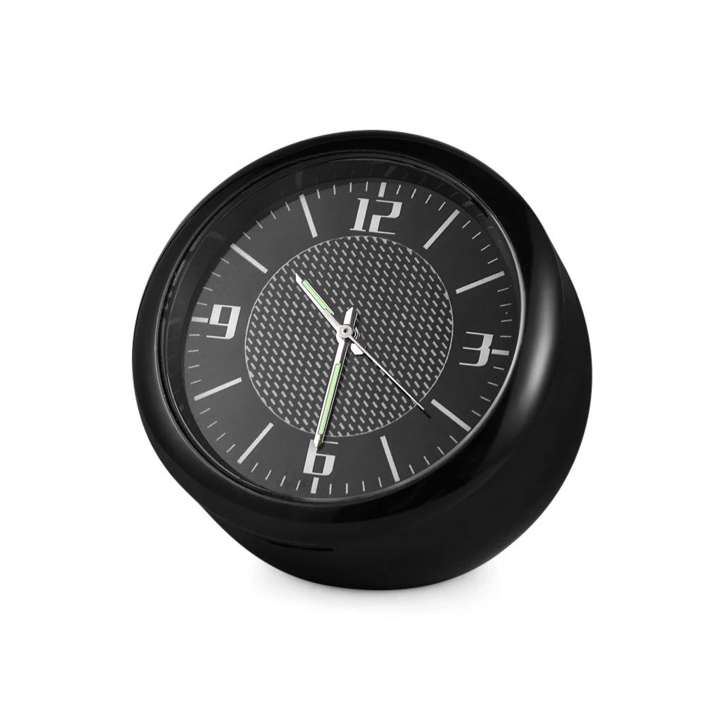 

Car Clock Digital Quartz Luminous Watch For Car Dashboard Air Vent Automobile Decoration Universal Auto Night Light Time Clock