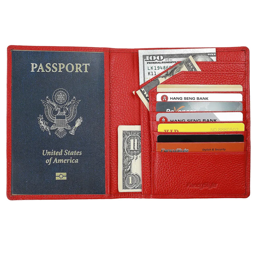 Buy Fancystyle Soft Travel Leather RFID Passport