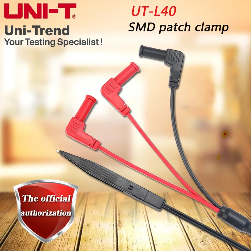 UNI-T UT-L40 SMD патч-зажим пинцет подходит для LCR Цифровой мост UT611 UT612 | Инструменты