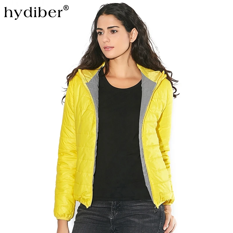 Kopen Rits Hooded Vrouwen Winter Jas 2018 Nieuwe Merk Lente Herfst Slanke Warme Jas Effen Kleur Korte Dames Gewatteerde Mode Jas