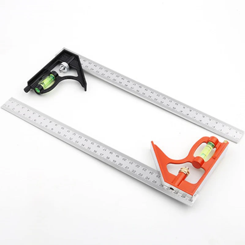 upgrade 90/45 degree right angle ruler with bubble level