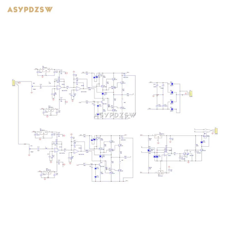 HV1(база на Beyerdynamic A1) HV-1 усилитель мощности для наушников DIY голый PCB