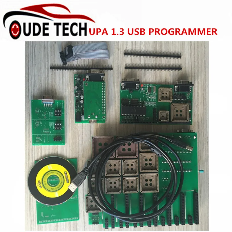 2016 Latest Version UPA USB Serial Programmer Full Set V1.3 Popular Eeprom Universal Chip Programmer auto ECU Tool