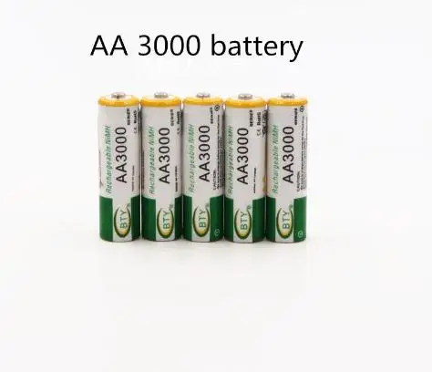 Dolidada AA батарея 3000 мАч перезаряжаемые батарея Ni-MH 1,2 В в AA батарея для часы, мыши, компьютеры, игрушки так далее