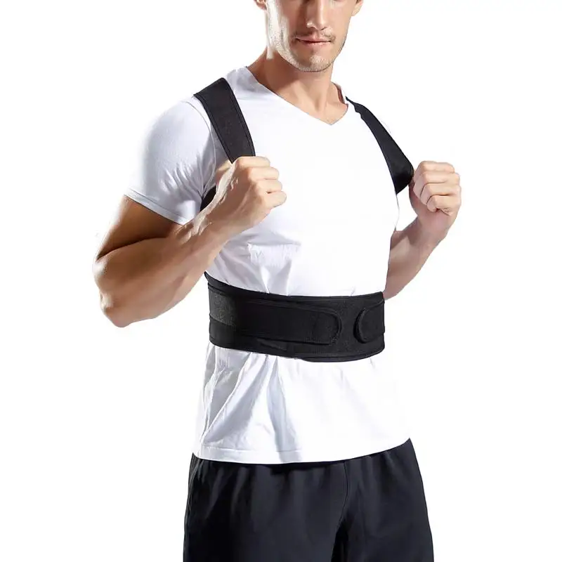 

back corset posture corrector posture belt support exercises back pain de espalda kids shoulder houding correctie rug rugband