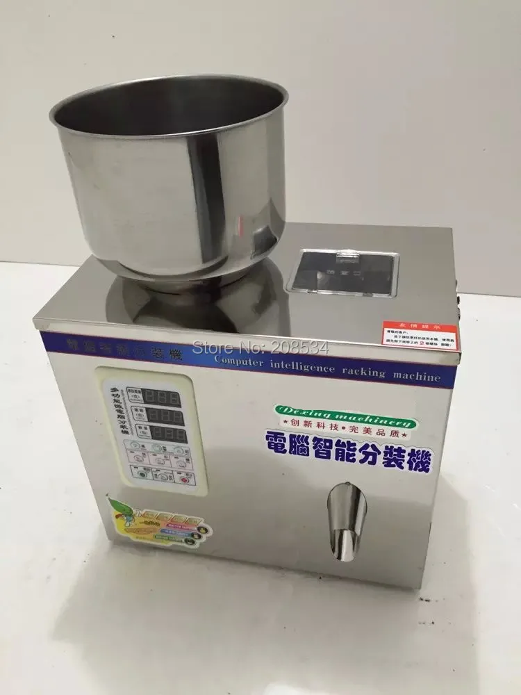 2-200g tea weighing machine,grain,medicine,seed,salt packing machine,powder filler