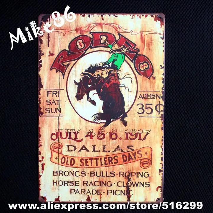 [Mike86] коррида металла плакат Винтаж паб Decor Wall Art доска 20*30 см смешивать элементы b-299