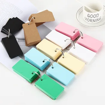 

Coloffice Kraft Cover Blank Color Memo Pad Children Word Mini Book Daily Plan To Do List Office Desktop Mini Notepad Stationery