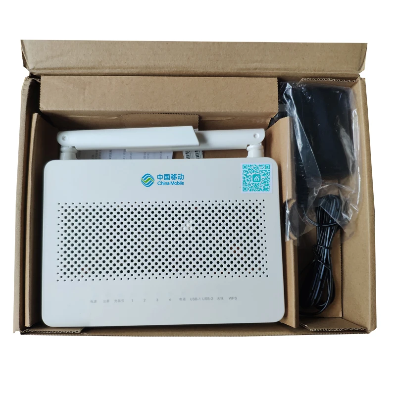 Сетевой маршрутизатор Hua wei HS8546V5 GPON ONU ONT 4GE + 1TEL 2USB Wi Fi с портами по на английском