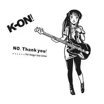 

Pegatina K-ON Sticker Anime Cartoon Car Decal Sticker Vinyl Wall Stickers Decor Home Decoration