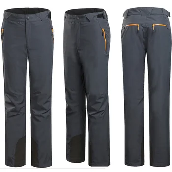 

2018 Male men outdoor clothing charge trousers climbing trousers two-piece fleece lined with detachable ski pants