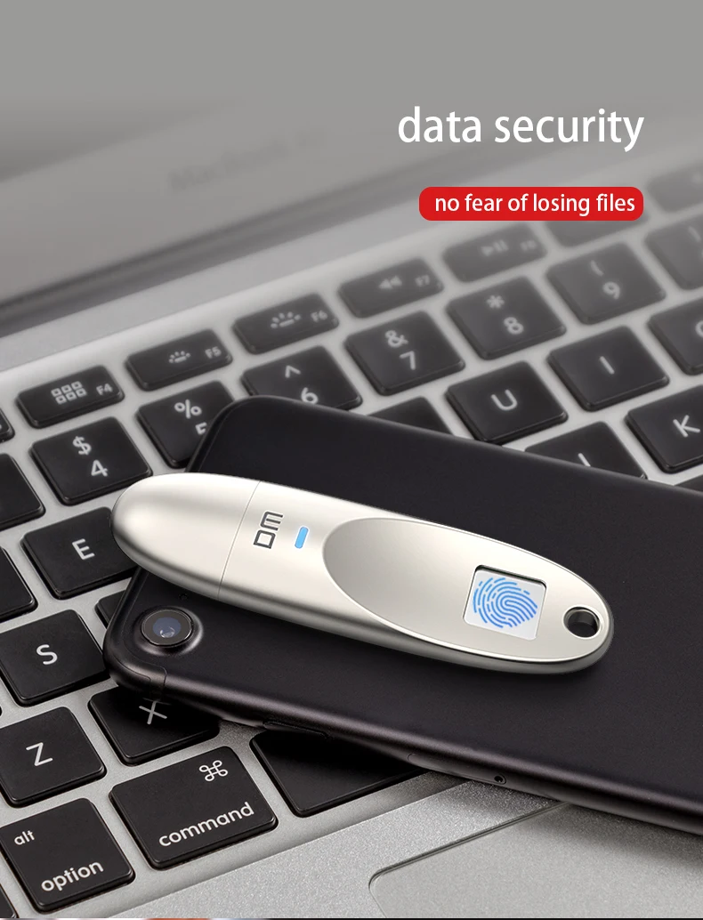 32GB High Speed USB Flash Memory Drive Fingerprint Encrypted Security Pen USB 3.0 Sadoun.com