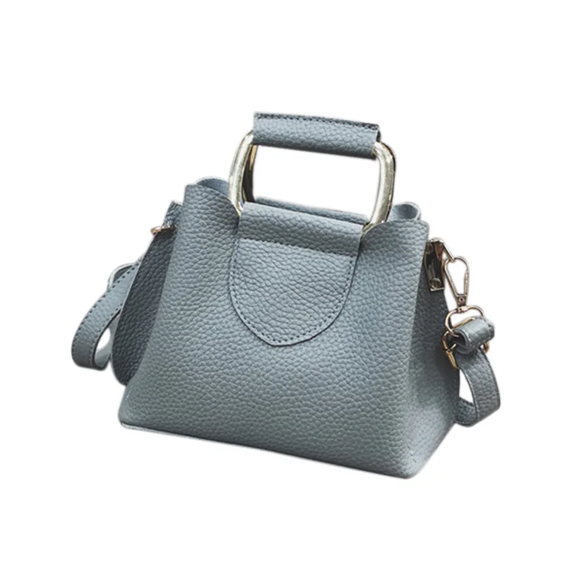 

New Fashion Style Pu Women'S Handbags European Fashion Design Bags Zipper Shoulder Bag Solid Ladies Messenger Bags Tote