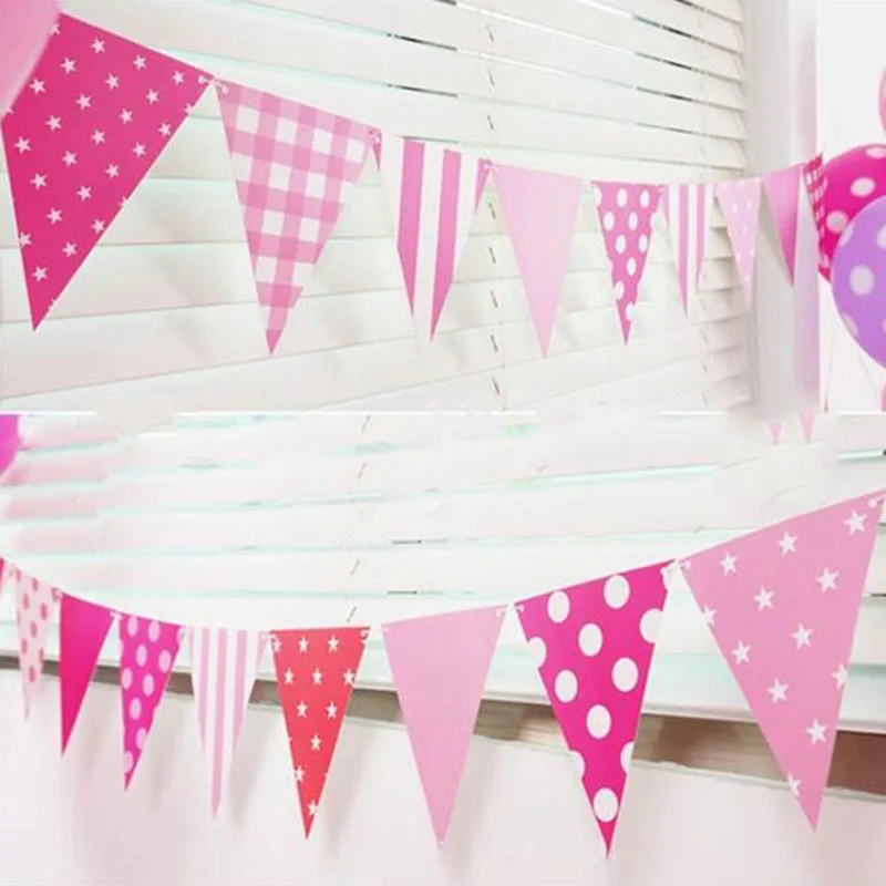 

Paper Board Garland Banner For Baby Shower Birthday Party Decoration Kids Room Decoration Garland Bunting