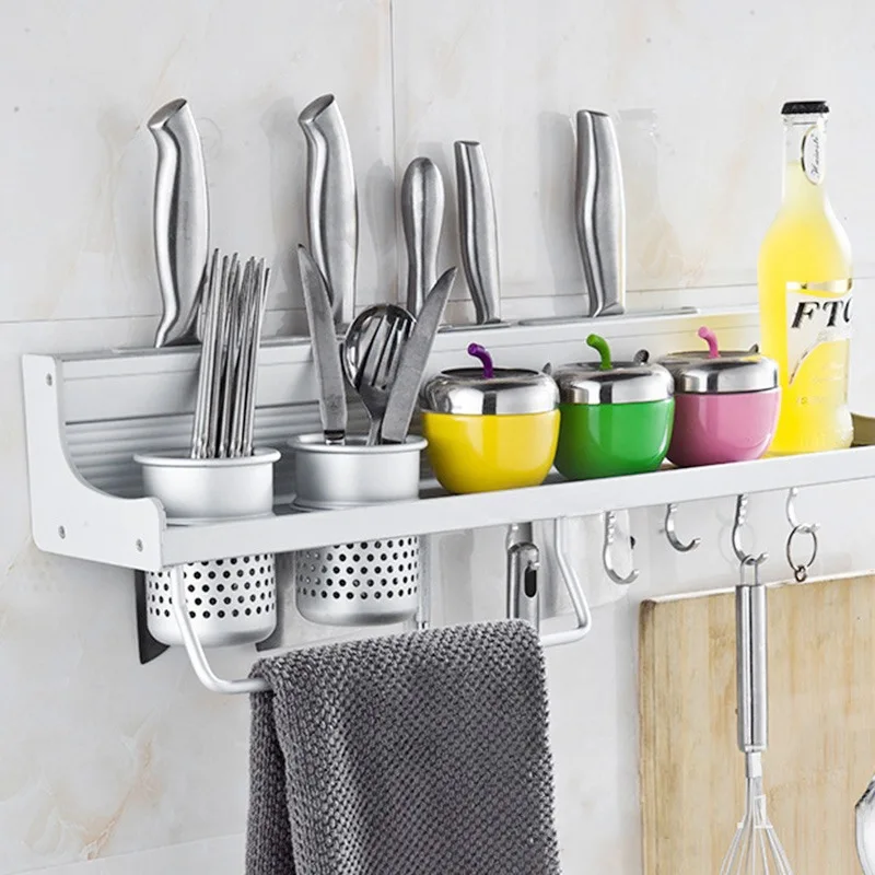 New Arrival Modern Knife Racks Knife Holders Easy Cleaning Storage Rack Aluminum Home Kitchen Accessories