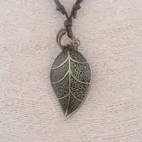 vintage jewelry statement necklaces alloy leaf pendants long rope lovely collares mujer necklace for women christmas gifts