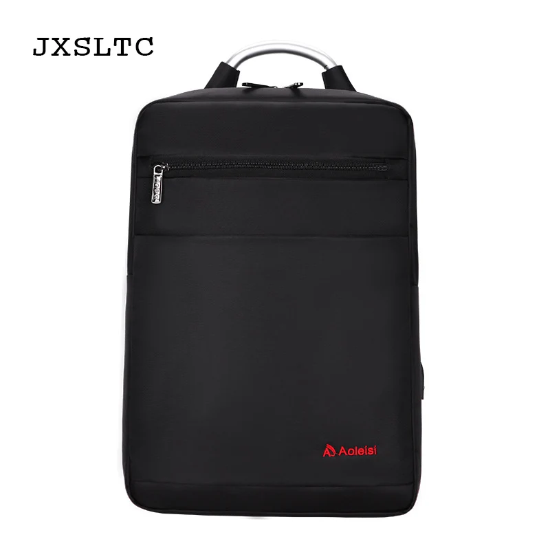 

JXSLTC 2018 New Brand Men's Backpack Casual USB Recharging Laptop Bag Large Capacity Women Travel Bags Backpacks Organizer