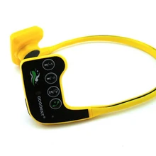 Медицинское и спортивное использование костной проводимости Спортивная гарнитура Mp3 плеер IPX68 10 м водонепроницаемый и 8 Гб памяти