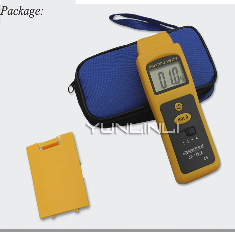 0 80 Inductive Moisture Meter Wall Construction Material Humidity