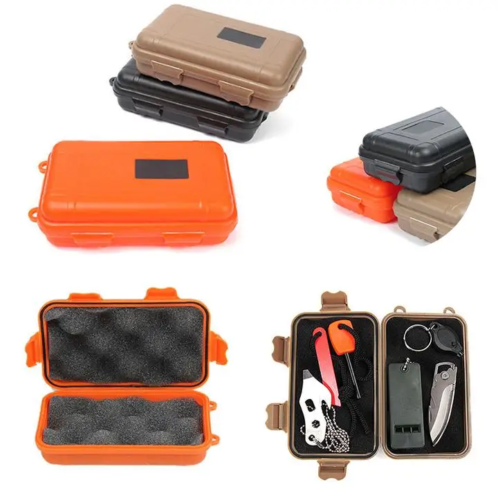 

Storage Trunk seal fish bushcraft case outdoor waterproof box Airtight camp survive kit EDC gear kayak container carry travel
