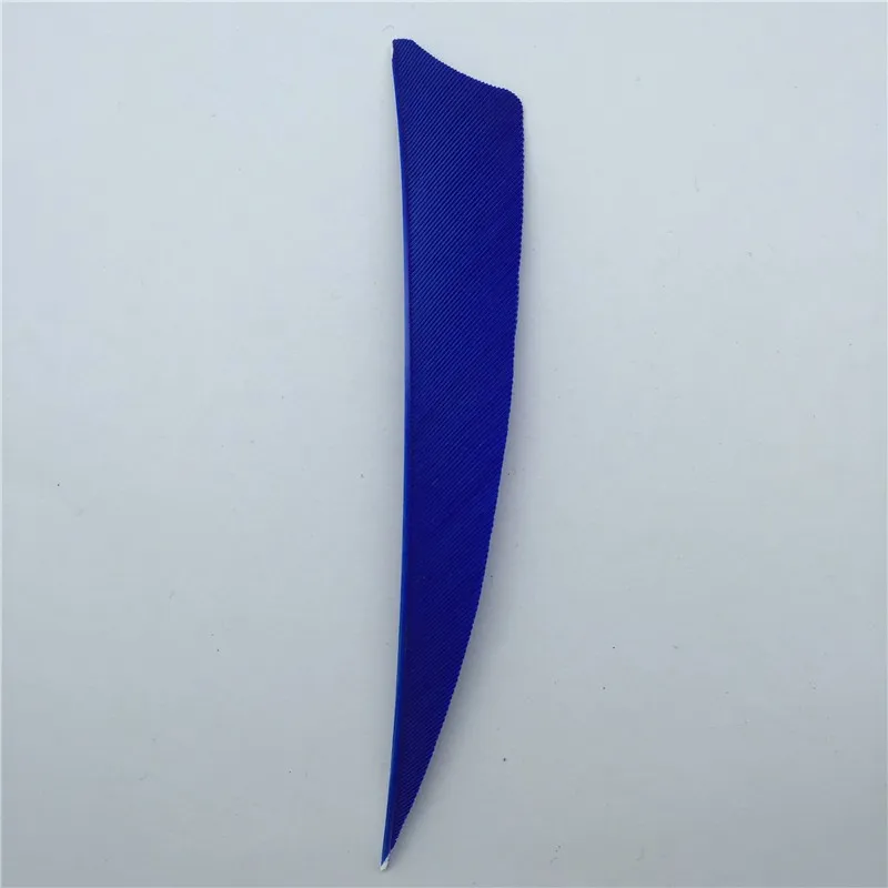 Tiro com Arco Flecha de Penas de Peru Flecha de Caça Taça Shield Fletches Pena Acessórios-4 Polegada Schield Fletchings 100pcs 4 12 100pcs 4