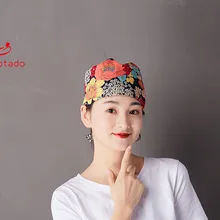 Хирургическая Кепка медсестры мультфильм милый Печатный колпачок мужской общего назначения салон красоты pet больница Кепка