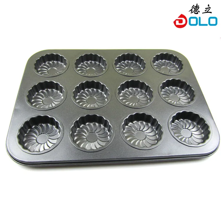 

12 cake flower mould home bakeware 12 chrysalises modle