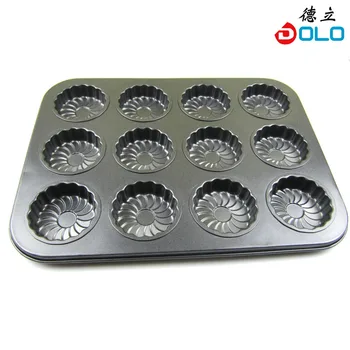 

12 cake flower mould home bakeware 12 chrysalises modle