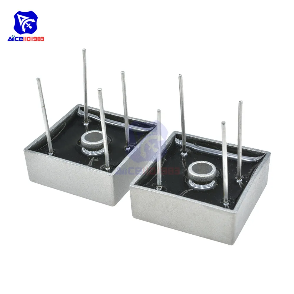 Bridge Rectifier Diode 5PCS/Lot SIP-4 KBPC3510W 35A 1000V Single Phase Silicone Bridge Rectifier Original Integrated Circuit diode bridge rectifier rectifier diodes electrical rectifier diodes