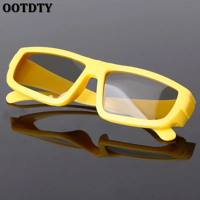 OOTDTY Children Size Circular Polarized Passive 3D Glasses For Real D 3D TV Cinema Movie