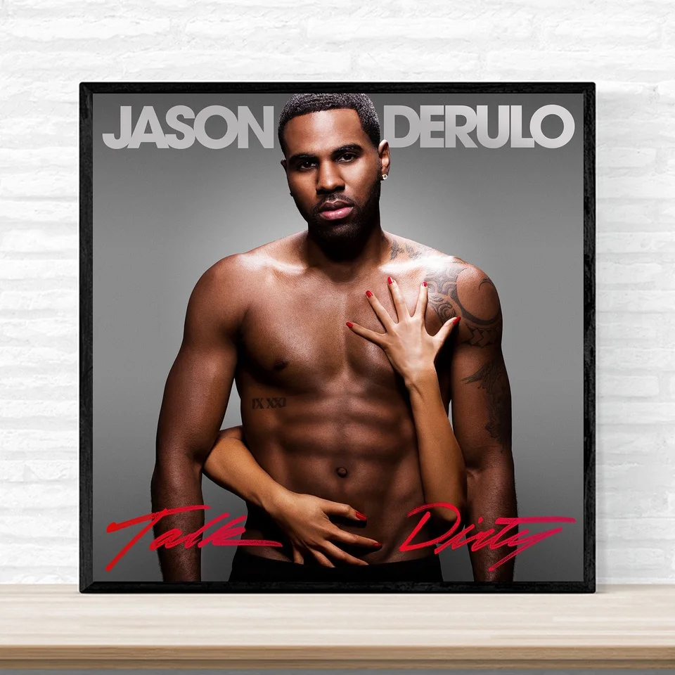 Jason Derulo Funda De Album De Musica Sucia Poster Impreso En Lienzo Arte De Pared Decoracion Del Hogar Sin Marco Pintura Y Caligrafia Aliexpress