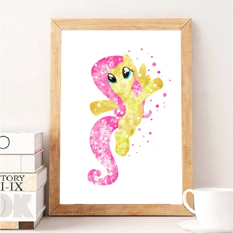 My Little Pony Art Paitning Baby Room Decoration