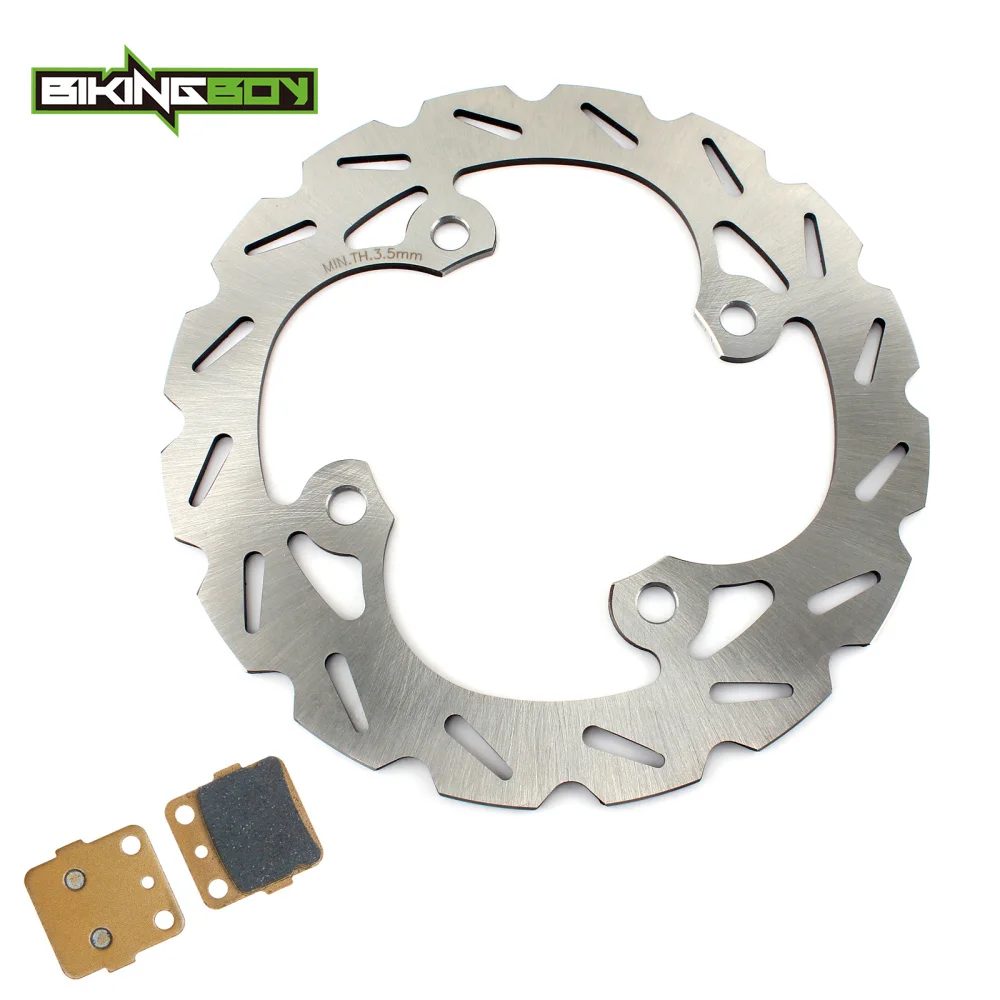 

ATV New Rear Brake Disc Rotor Pads Set for HONDA TRX400EX TRX 400 EX 99 00 01 02 03 04 05 06 07 08 TRX400X TRX 400 X 09 10 11 12