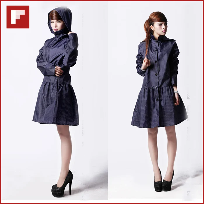 Buy 2013 Hot sale Fashion Woman Raincoat, Elegant Dot
