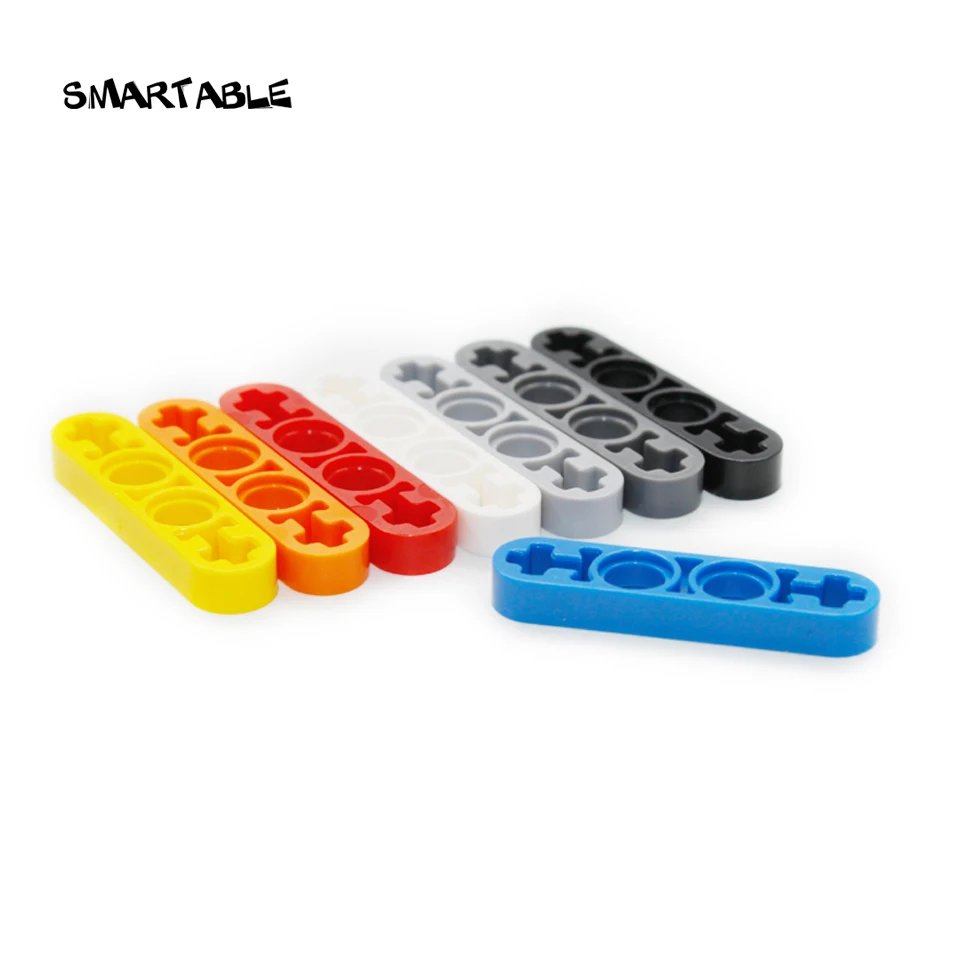 4 x Lego Technic 32449 Liftarm 1 x 4 Thin Yellow