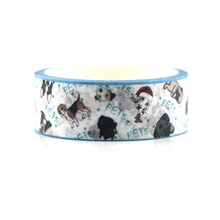 Dog animal Kawaii Flowers Cartoon Masking Washi Tape Decorative Adhesive Tape Diy Scrapbooking Sticker Label Office Supply E0647 Dog animal Kawaii Flowers Cartoon Masking Washi Tape Decorative Adhesive Tape Diy Scrapbooking Sticker Label Office Supply E0647
