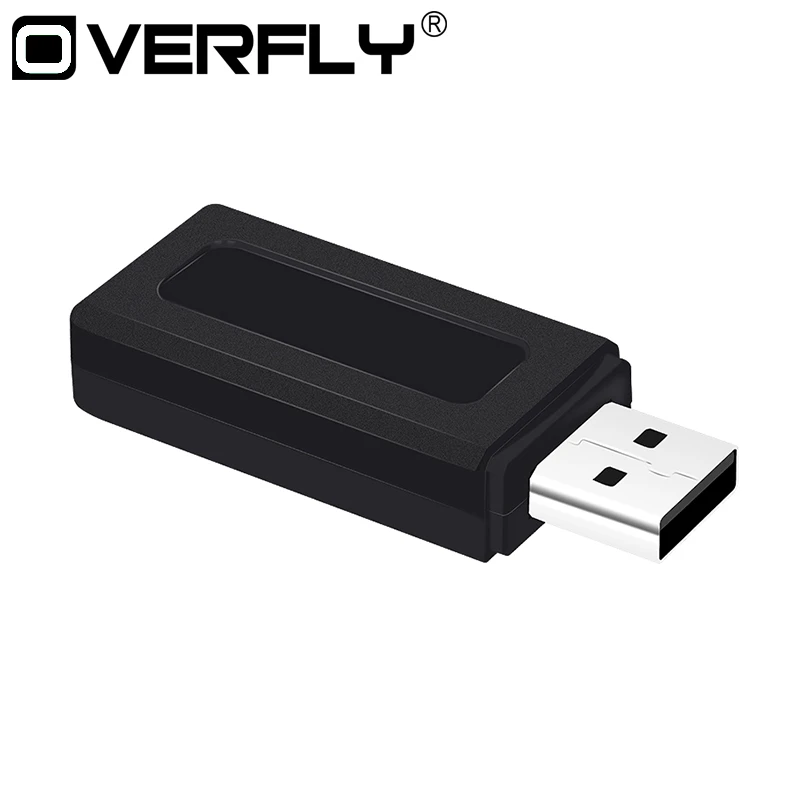 Overfly 3.5mm USB Receiver Wireless Bluetooth Audio Adapter For Phone