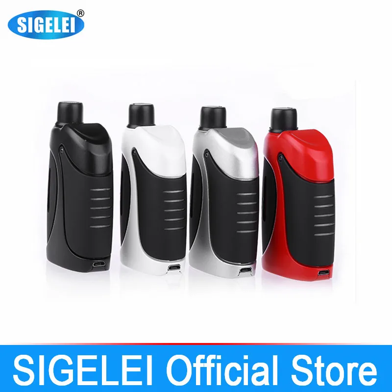 

Pocket dainty vape kit Sigelei e electric cigarette Compak F1 Mod 40W Mod + Atomizer 2000mAh internal Battery