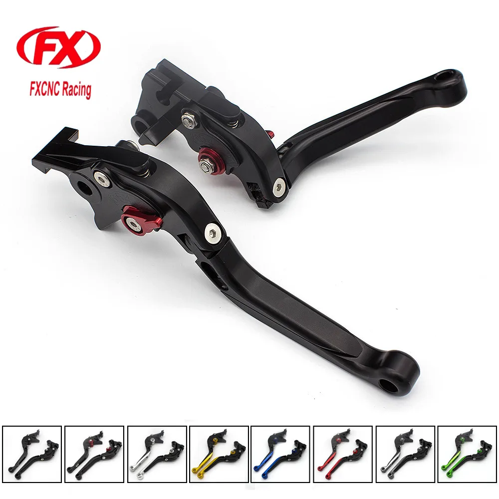 accessoires de moto CNC pliable extensible leviers de frein dembrayage pour Ducati 999//S//R 749//S//R S4rs 848//EVO Streetfight 848