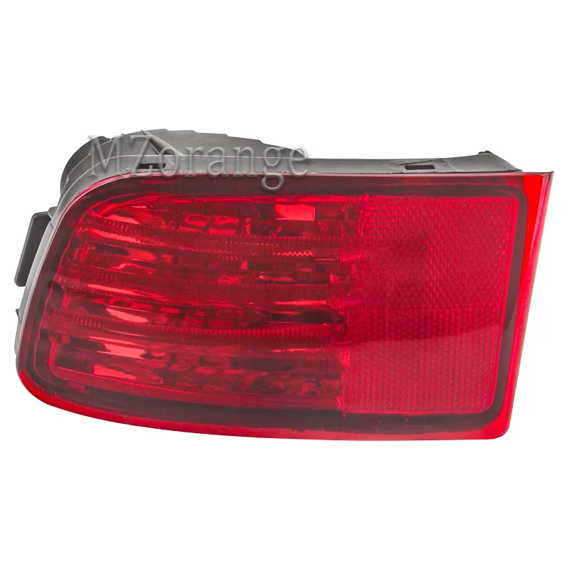 Светодиодный задний бампер отражатель задний тормозной светильник для Toyota Land Cruiser Prado GRJ120 TRJ120 FJ120 2002-2009 задние противотуманные фары светодиодный сигнал - Испускаемый цвет: Red Left