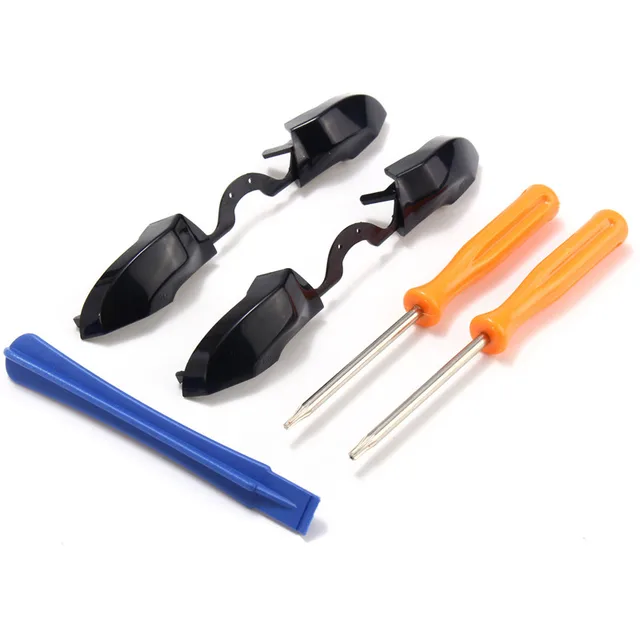 Best Offers 2x Replacement LB RB Bumpers Buttons Key + T6&T8 Screwdrivers Repair Tools + Crowbar For Microsoft For Xbox One Elite Controller