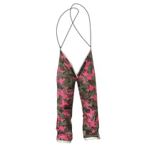 Сверхлегкие портативные мужские и женские водонепроницаемые непромокаемые штаны для рыбалки, верховой езды, альпинизма, кемпинга, v-образной формы, камуфляжные длинные Водонепроницаемые штаны