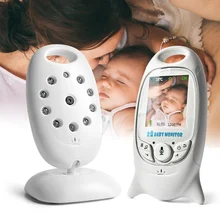 2,4 ГГц Беспроводная детская видео-и видеоняня, музыкальная мини-камера Bebek, камера ночного видения, контроль температуры, няня, камера безопасности VB601