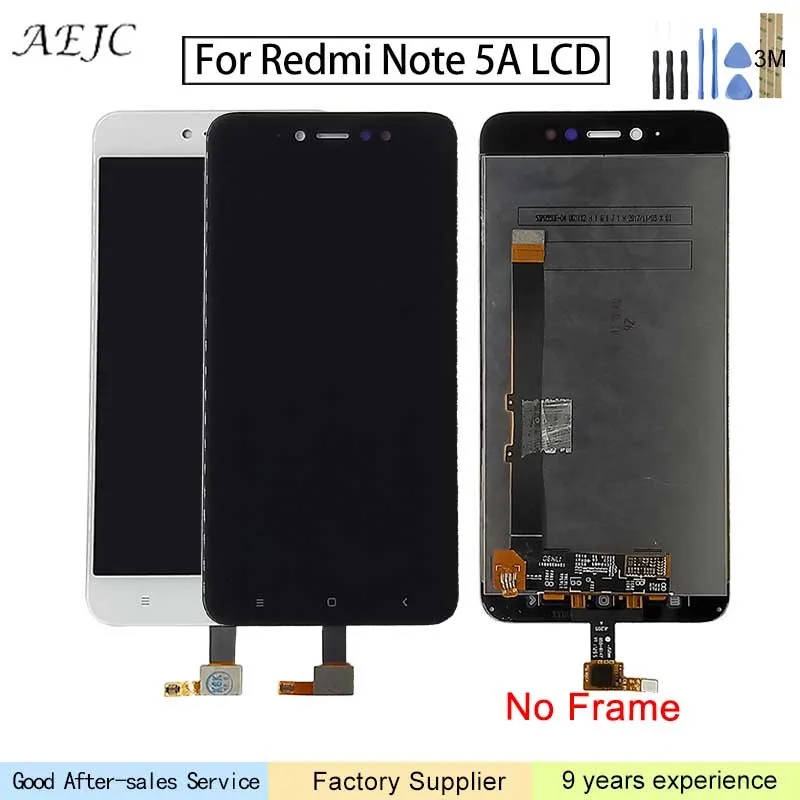 5 &quotдля Xiaomi Redmi Примечание 5A ЖК-дисплей сенсорный экран дигитайзер сенсорная