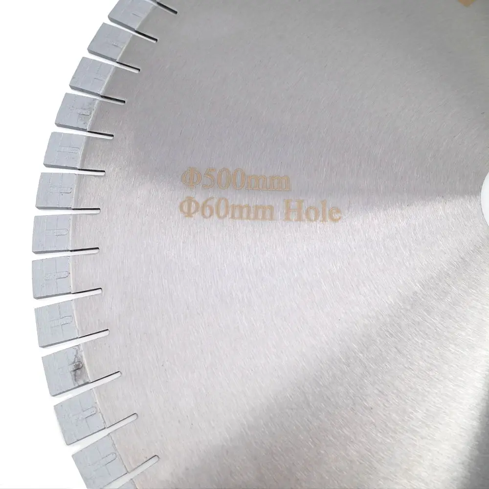 RIJILEI 500MM Silent Granite diamond saw blades cutter blade for granite stone cutting circular Cutting Tools