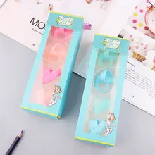 4 шт палец стяжка силиконовые детские, для малышей насадка на карандаш держатель обучения письменная ручка инструменты коррекции канцелярские подарок