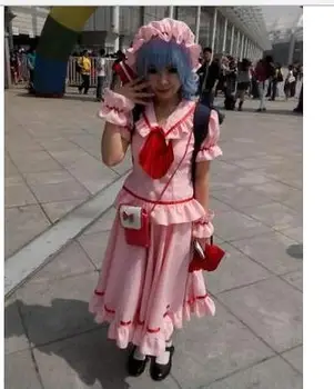 

The Touhou Project Remilia Scarlet Uniforms Cosplay Costume Unisex Custom Made Free Shipping