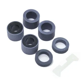 

6 PCS Pick Roller Tire And Separation Pad Set PA03450-K011 PA03450-K012 PA03450-K013 PA03450-K014 for Fujitsu Fi-5900C Fi-5950